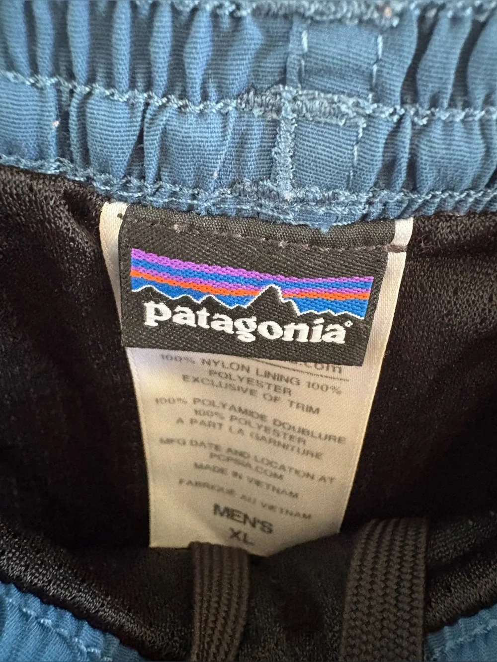 Patagonia Men's Baggies Longs in Aquatic Blue - Size XL